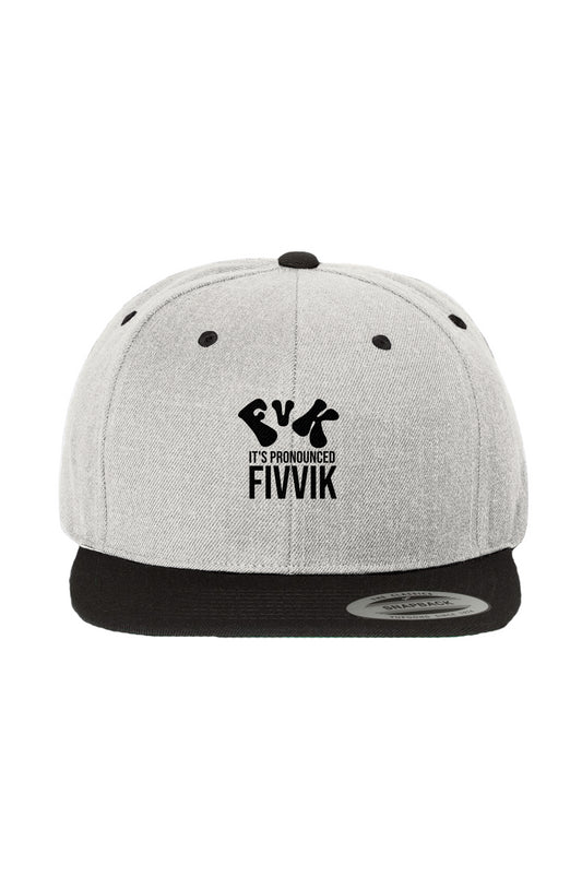 Two-Tone Snapback Cap