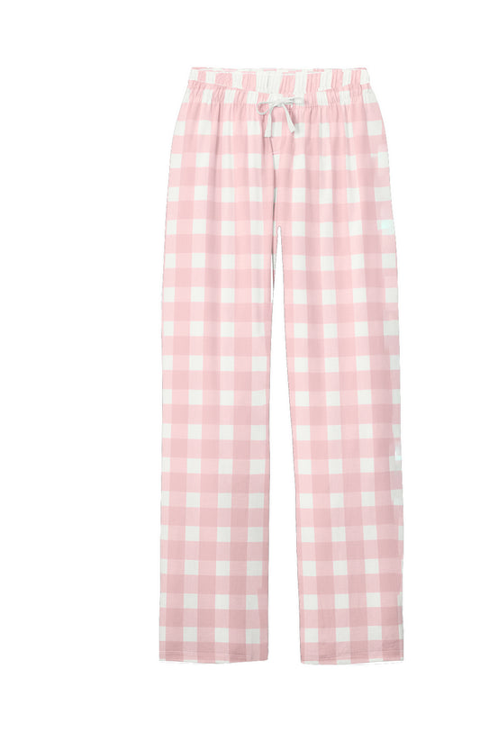 Fivvik Flannel Plaid Pant - Pink