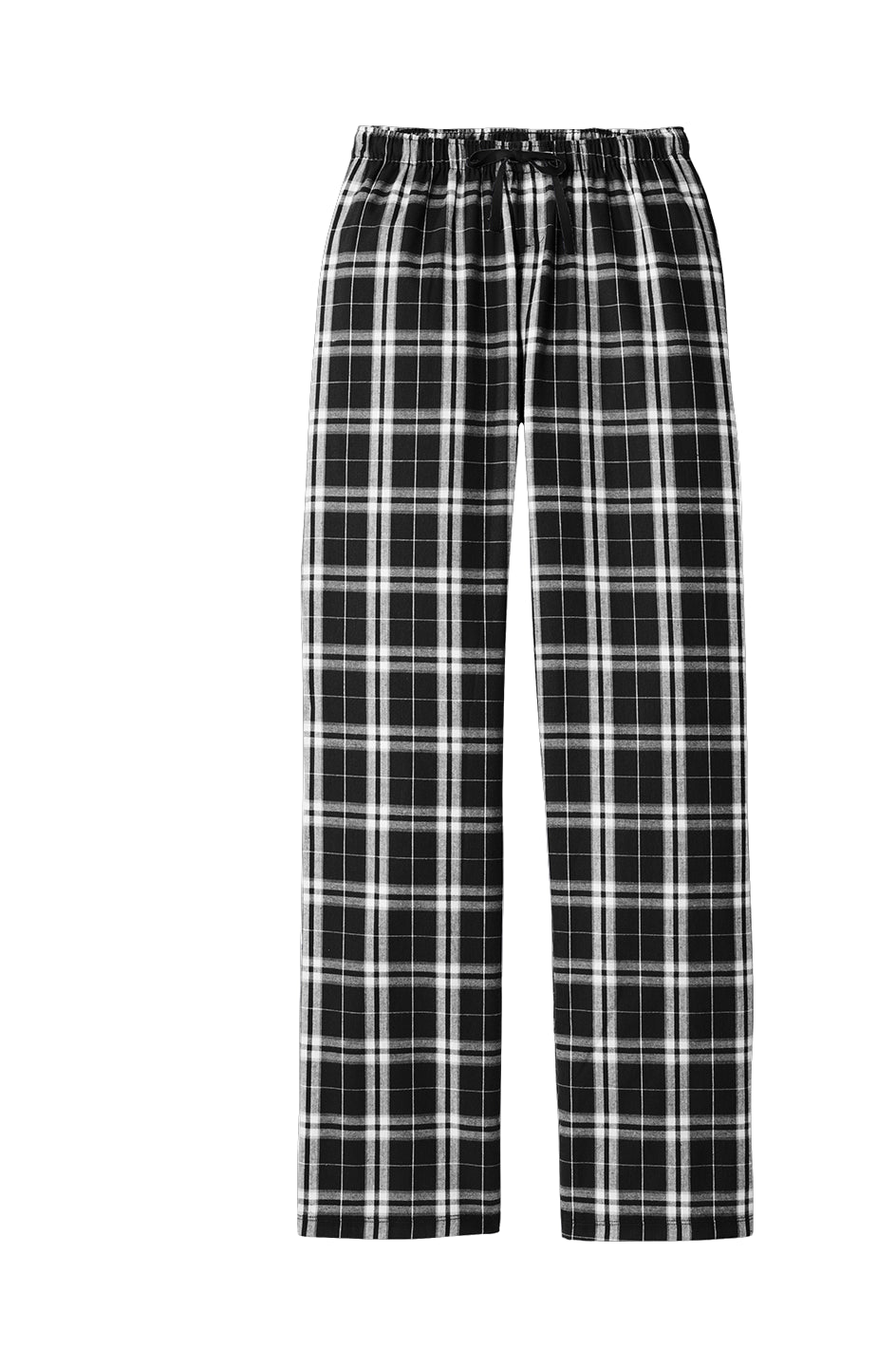 Fivvik Flannel Plaid Pant - Black