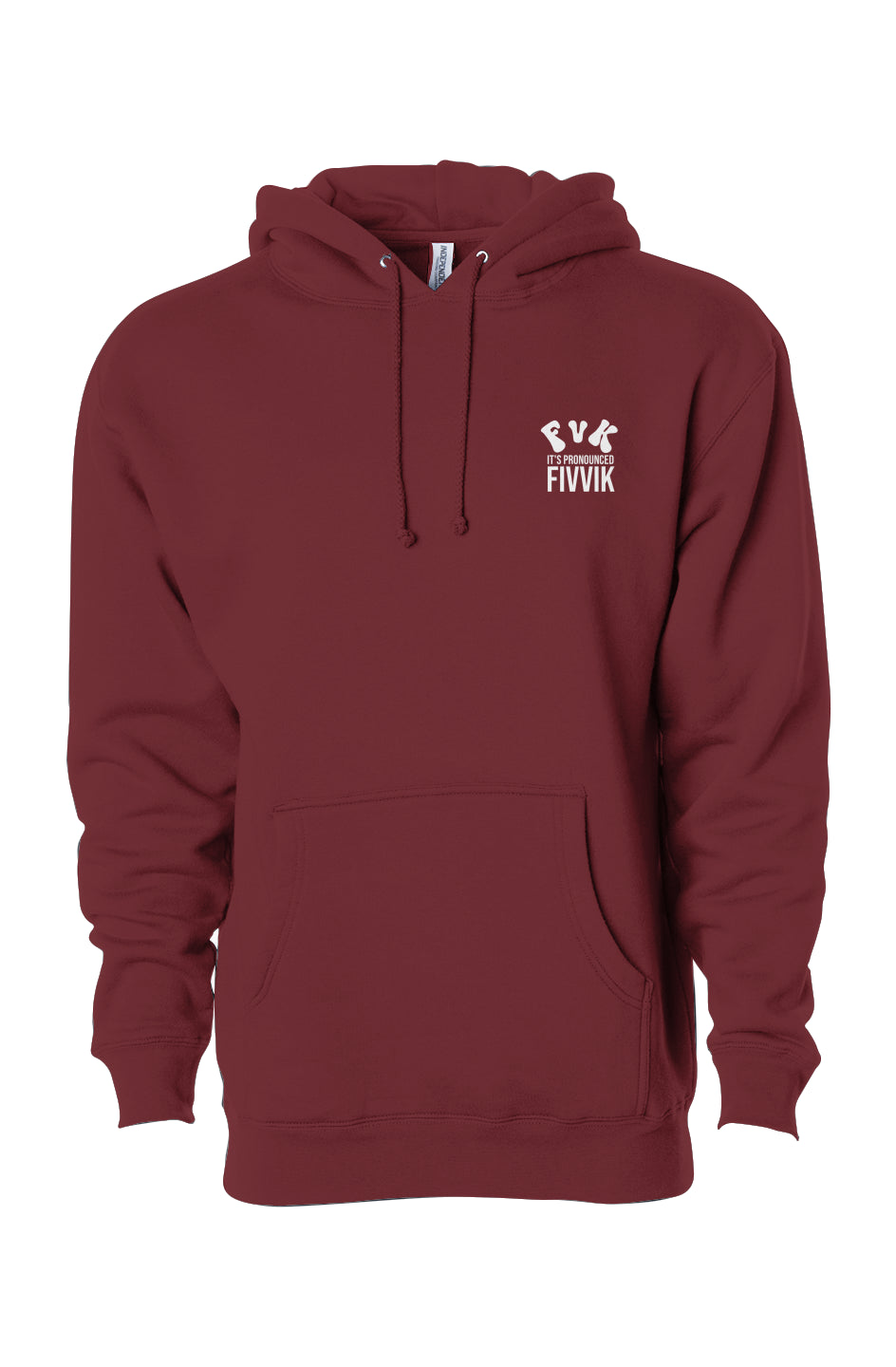 Fivvik Hoodie - Maroon